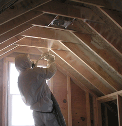 Fort Collins CO attic spray foam insulation